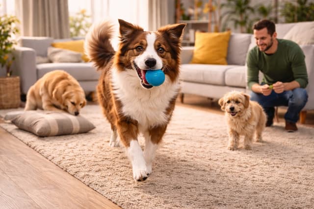 How to Tire Out a Dog Indoors (15 Easy Ways That Work)