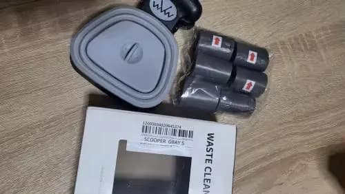 Customer photo of the Pet Pooper Picker and included bag rolls