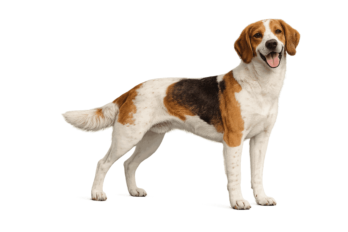 French White and Orange Hound