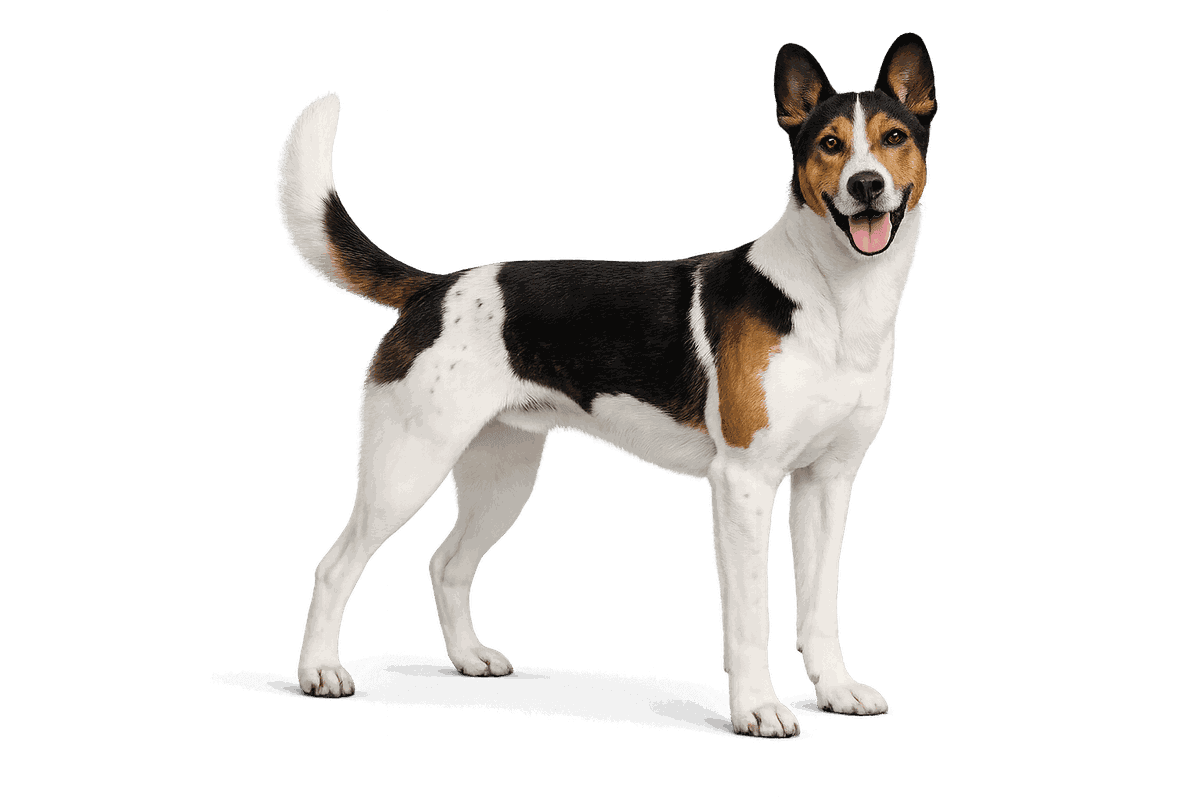 Great Anglo-French White and Black Hound