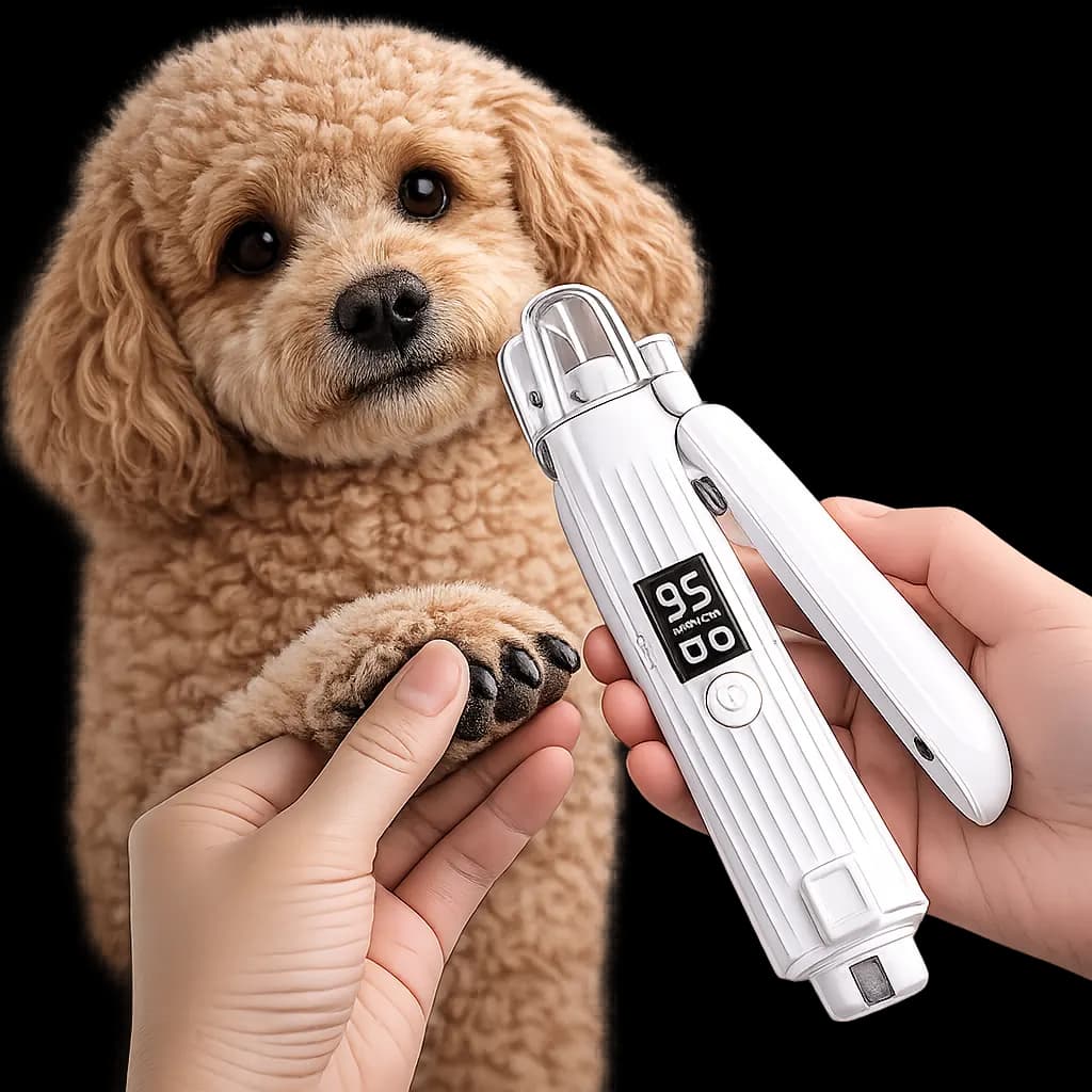 2-in-1 Electric Pet Nail Trimmer