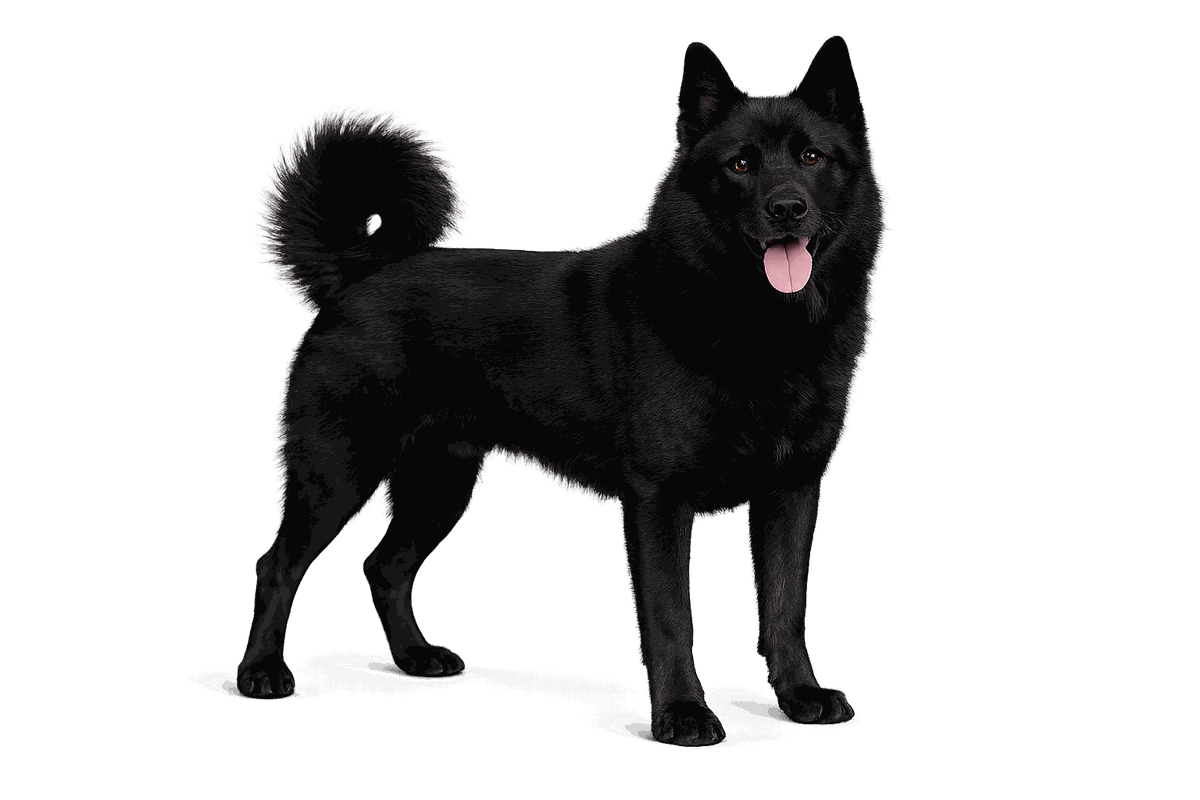 Black Norwegian Elkhound
