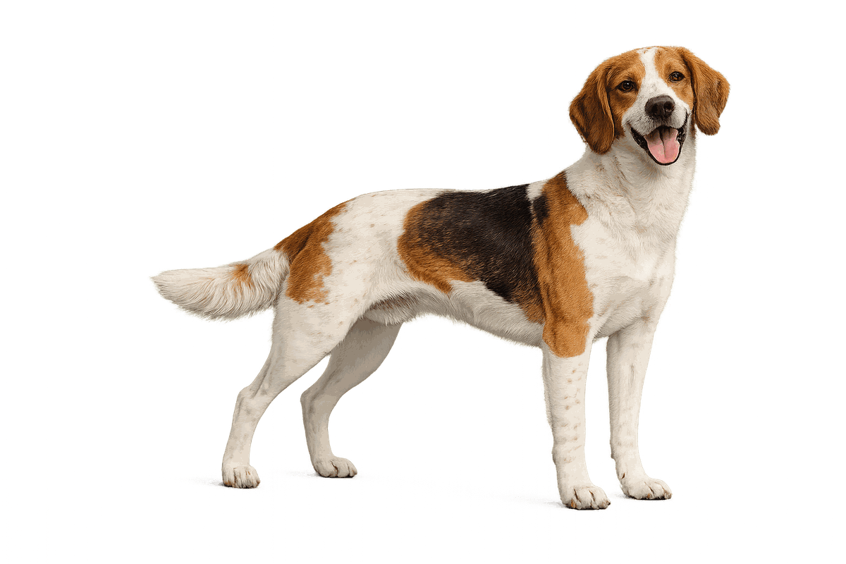 French White and Orange Hound