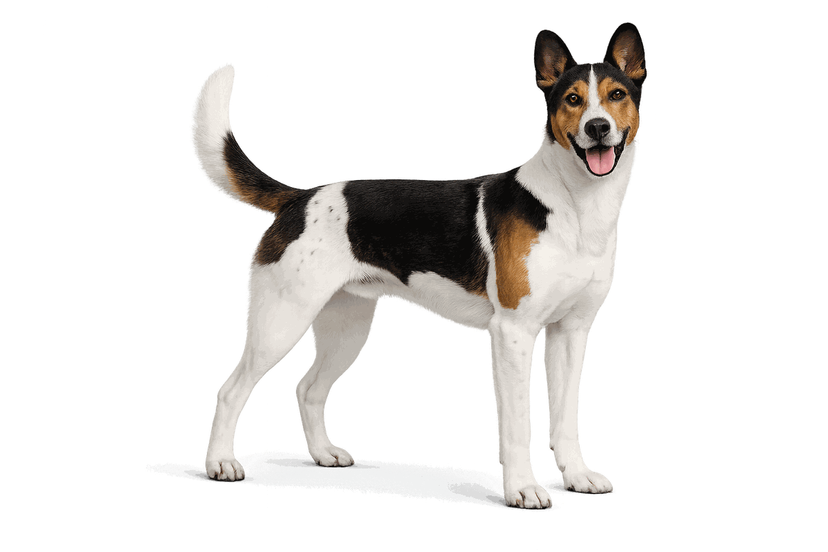 Great Anglo-French White and Black Hound