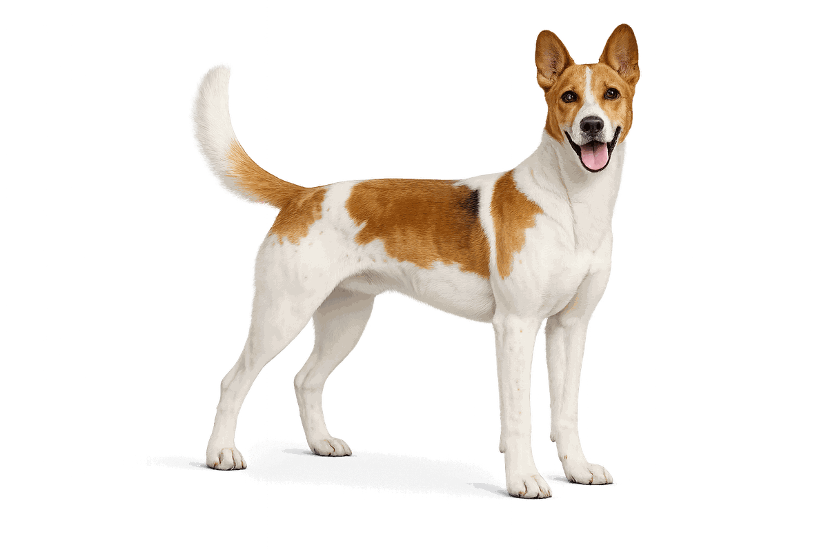 Great Anglo-French White and Orange Hound